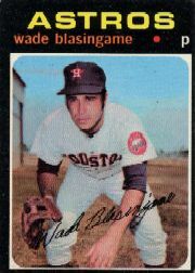1971 Topps Baseball Cards      079      Wade Blasingame